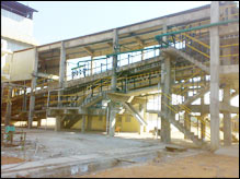 650TPD Pig Casting Machine in RCC construction